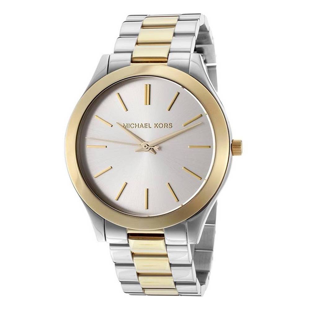 Michael Kors Slim Runway Two-tone Unisex Watch MK3198