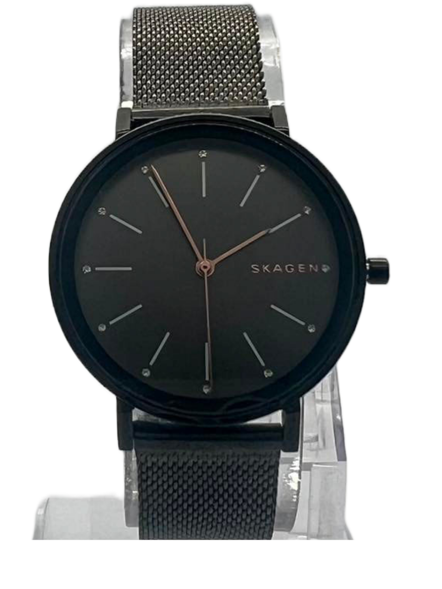 Skagen Hald Grey Dial Gunmetal PVD Ladies Watch SKW2507