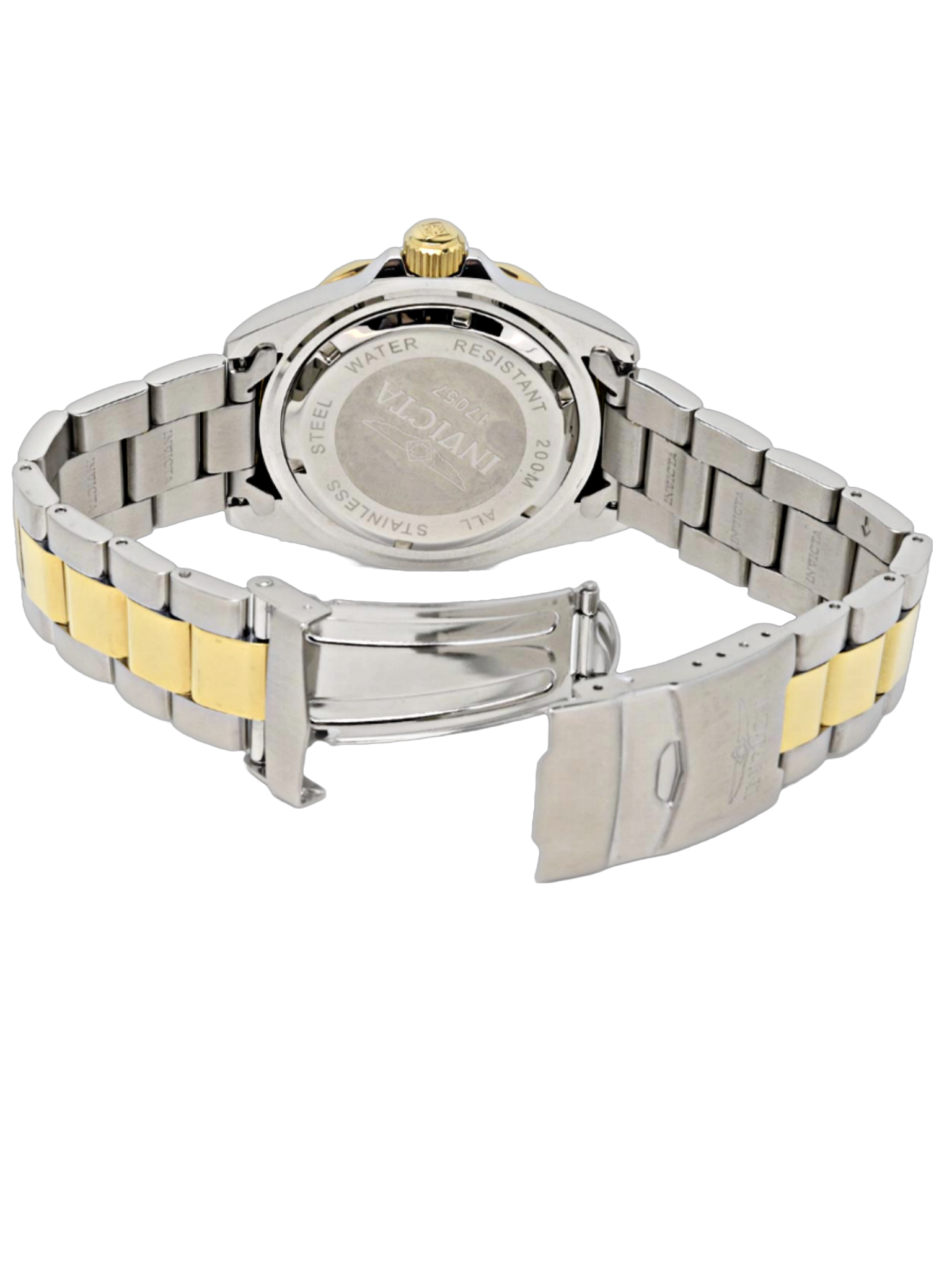 Invicta Pro Diver Quartz Gold Dial Watch 36537