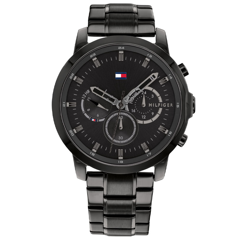 Tommy Hilfiger Jameson Black Men's Watch  1791795 - Dawson Watches