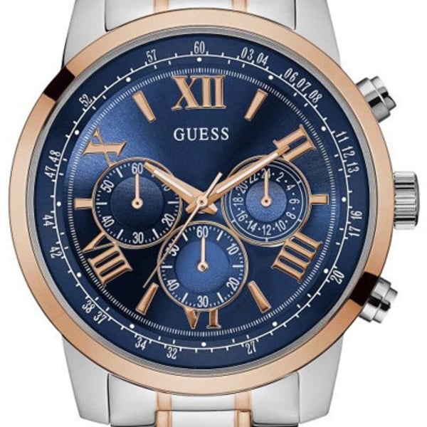 Guess Horizon Chronograph Silver Men's Watch W0379G7 - Dawson Watches #2