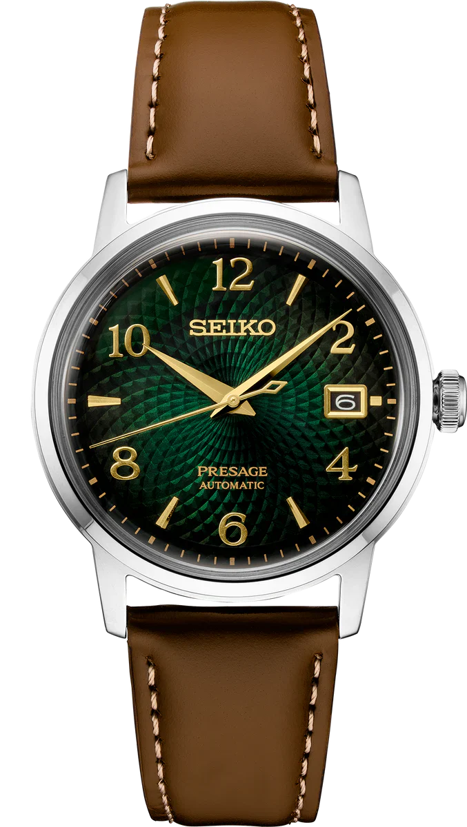 Seiko Seiko Presage Automatic Green Dial Unisex Watch SRPE45