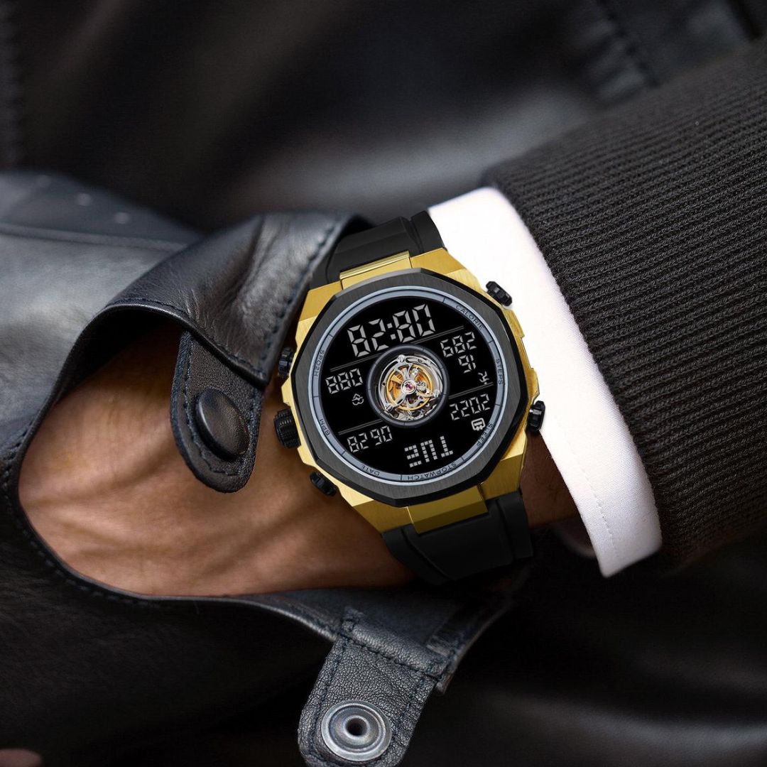 Skyway Smartwatch with Tourbillon Men's Watch NOXSKYWAYBLACK Men's Watch NOXSKYWAYBLACK - Dawson Watches #5