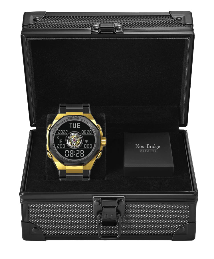 Skyway Smartwatch with Tourbillon Men's Watch NOXSKYWAYBLACKGOLD