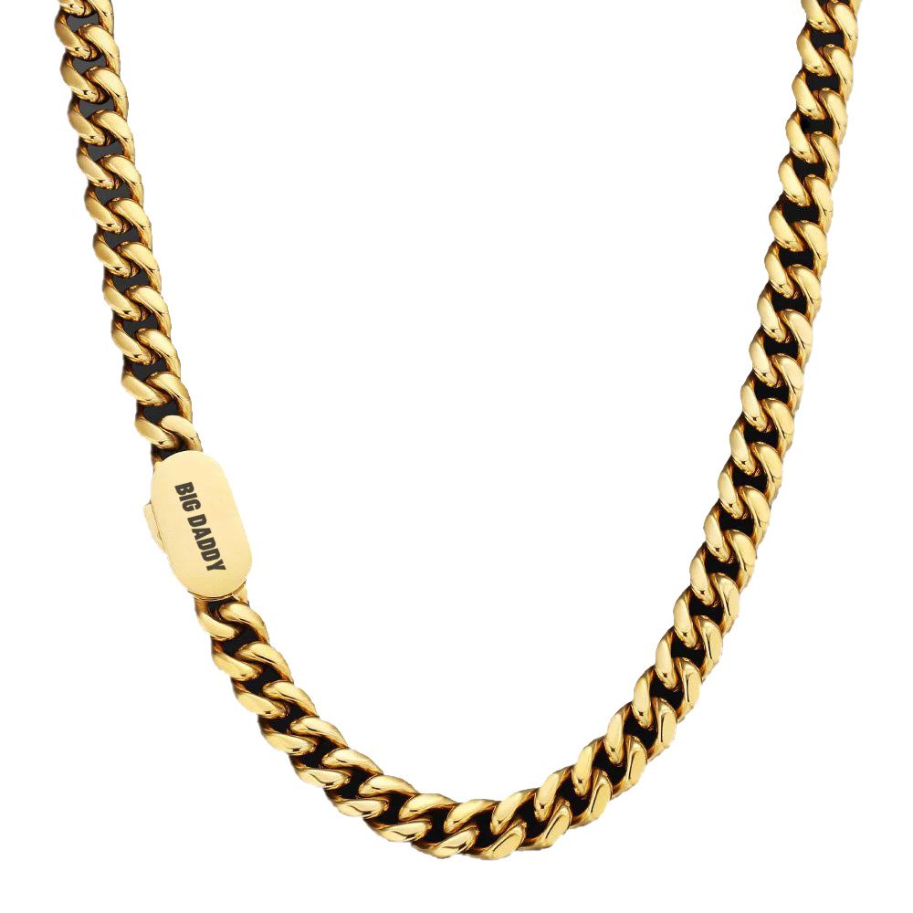 Big Daddy 10mm Miami Cuban Link Gold Chain