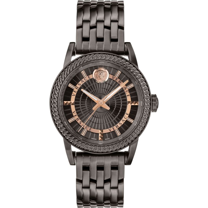 Versace Viamond All Black Men's Watch  VEPO00520 - Dawson Watches