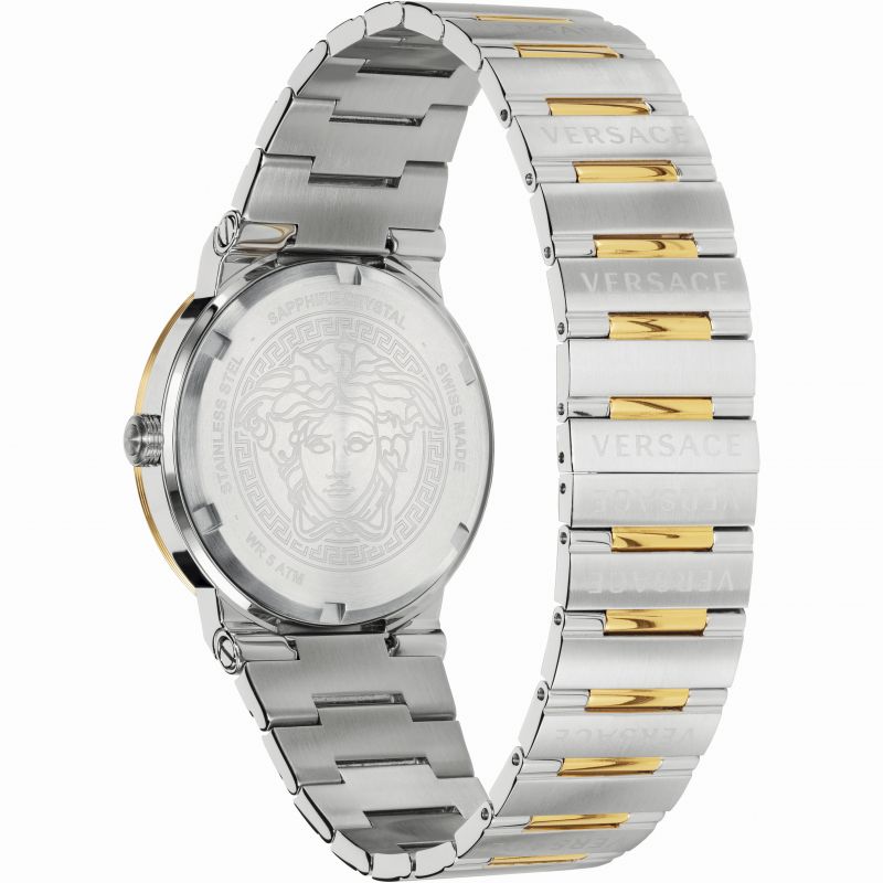 Versace Greca Silver White Dial Men's Watch VEVI00320 - Dawson Watches #3