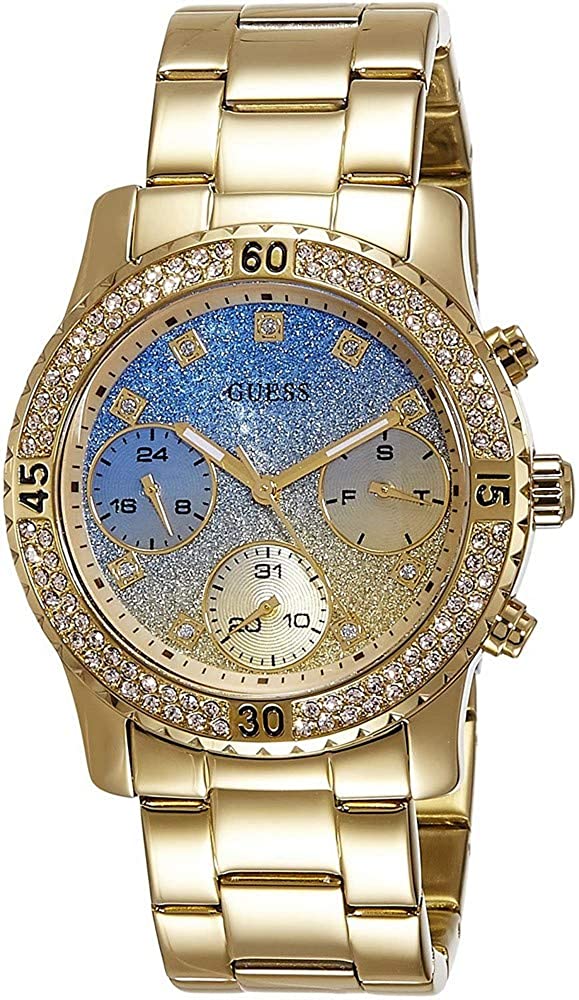 Guess Analog Blue Dial Women's Watch W0774L2