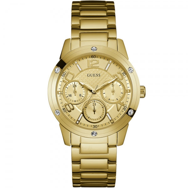 Guess Crystal All Gold Men's Watch W0778L2