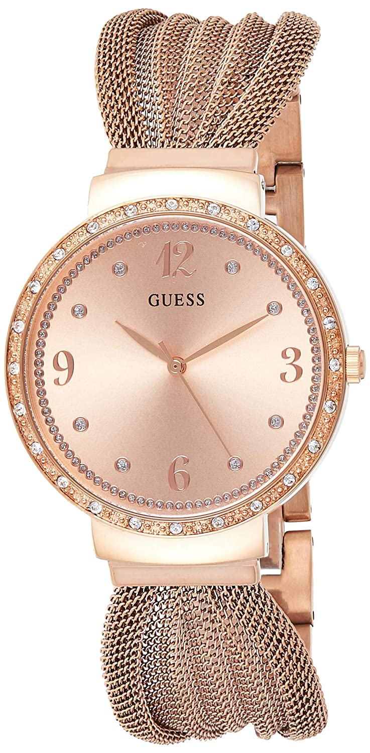 Guess Women Rose Gold Analogue Watch W1083L3