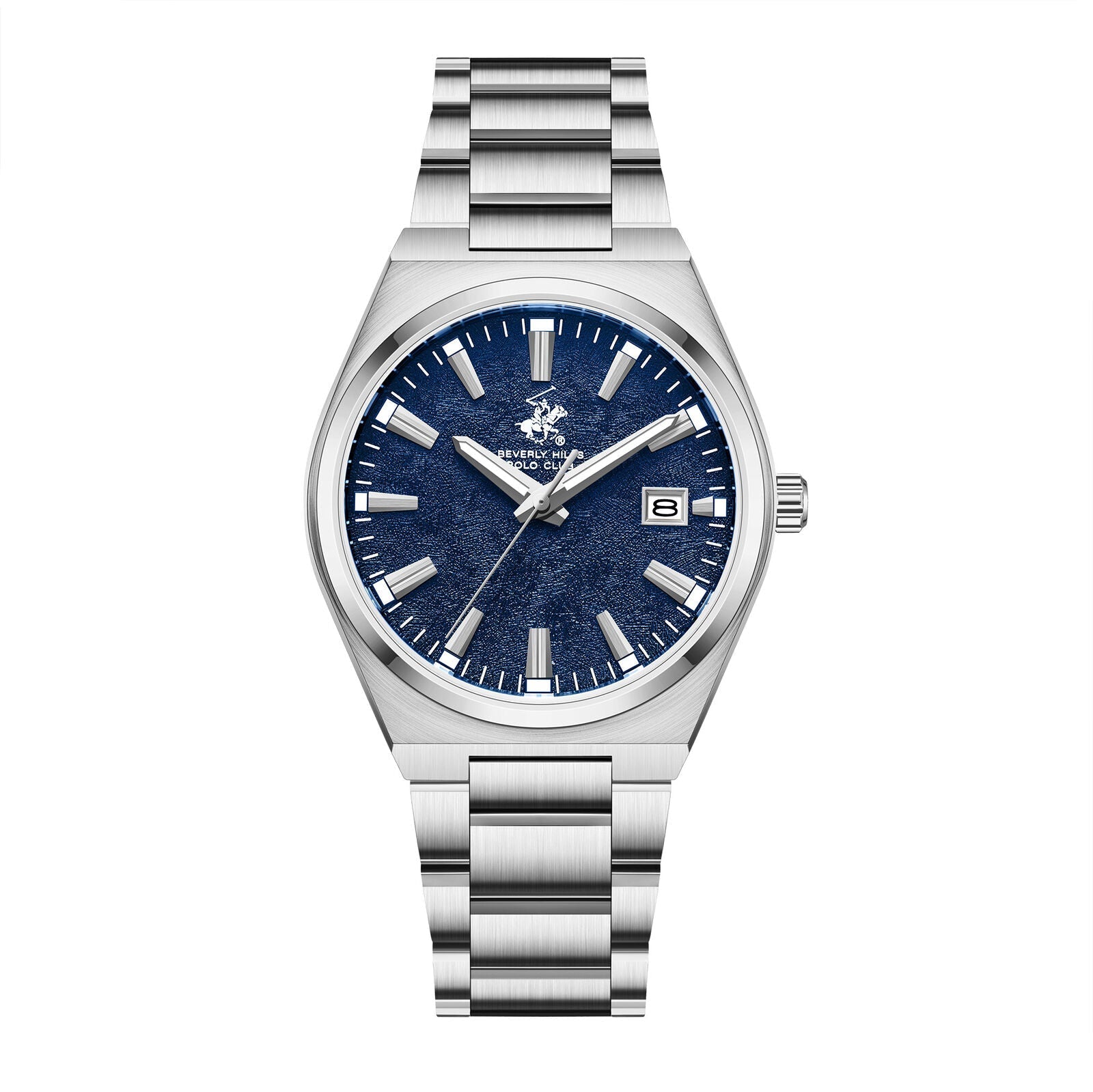 Beverly Hills Polo Club Silver Men's Watch BP3851X.390