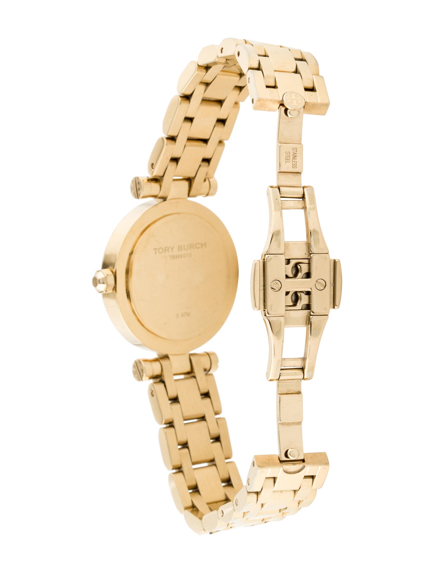 Tory Burch Classic T Watch Gold-Tone Metal  Women's Watch TBW9010
