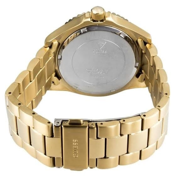 Guess BFF Black Dial Gold Unisex Watch W0231L3