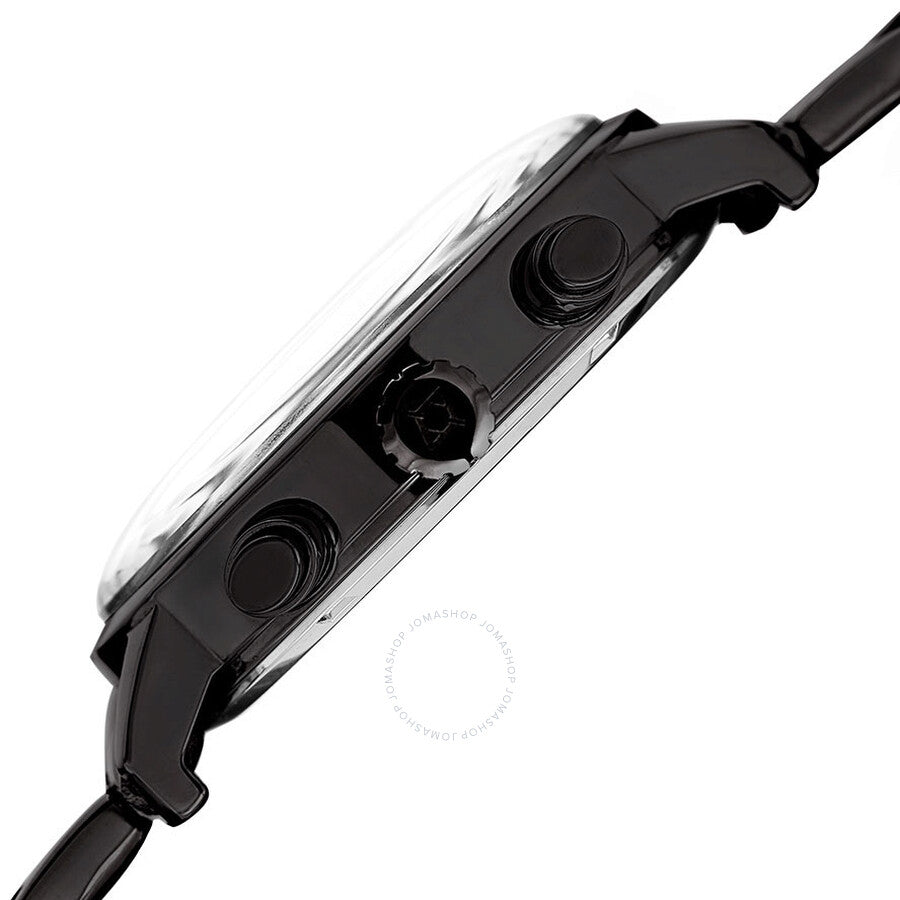 Akribos XXIV Black Dial Dual Time Men's Watch AK942BK - The Watches Men & Co #4