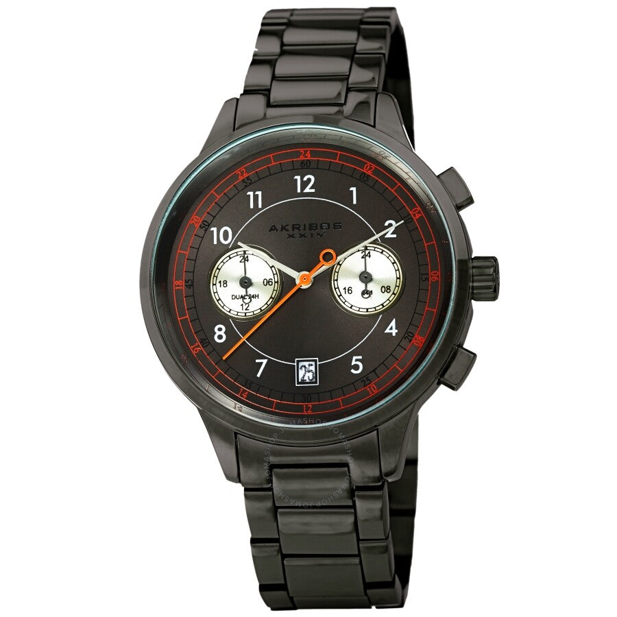 Akribos XXIV Quartz Grey Dial Men's Watch AK1071GN - Dawson Watches