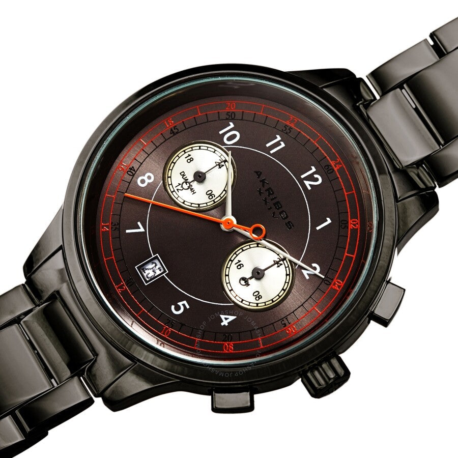 Akribos XXIV Quartz Grey Dial Men's Watch AK1071GN - Dawson Watches #2