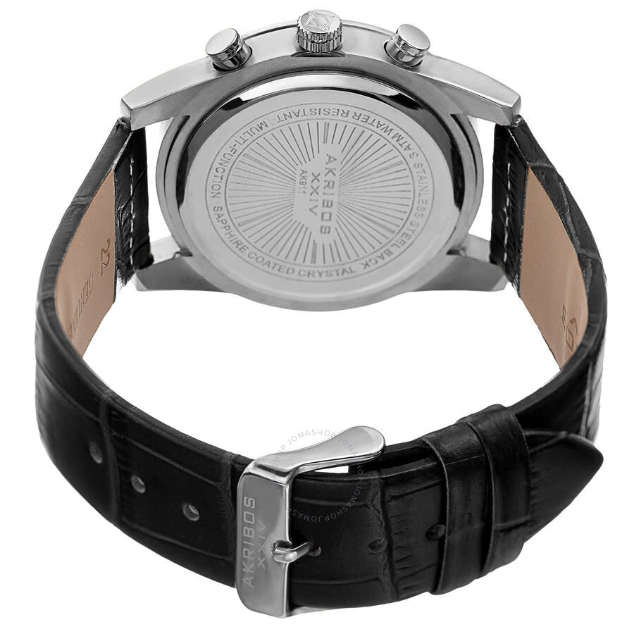 Akribos XXIV Enterprise Quartz Blue Dial Men's Watch P50151 - Dawson Watches #4
