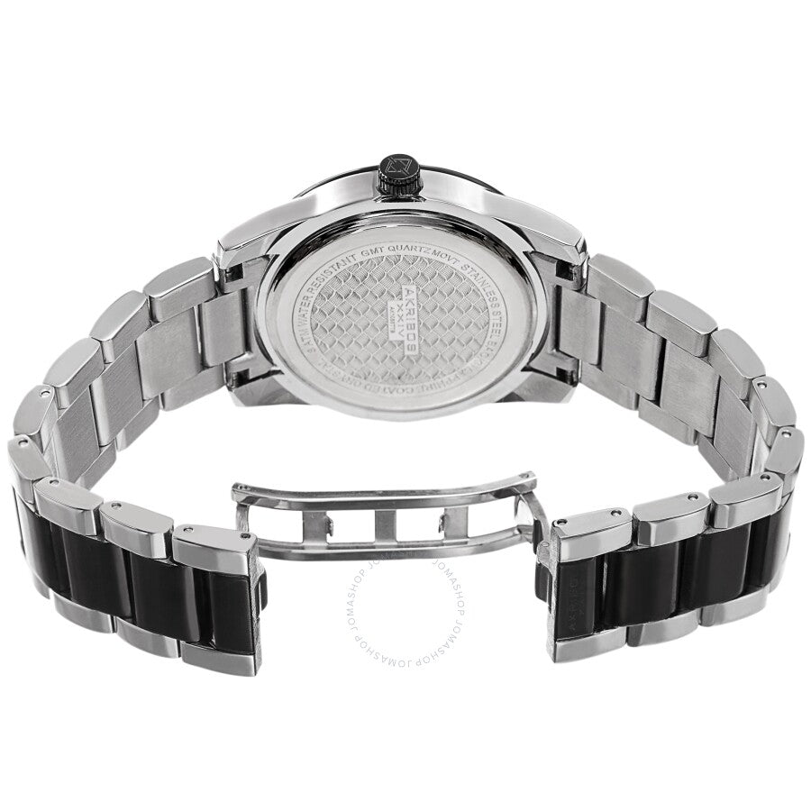 Akribos XXIV Quartz Black Dial Men's Watch AK1055TTB - Dawson Watches #4