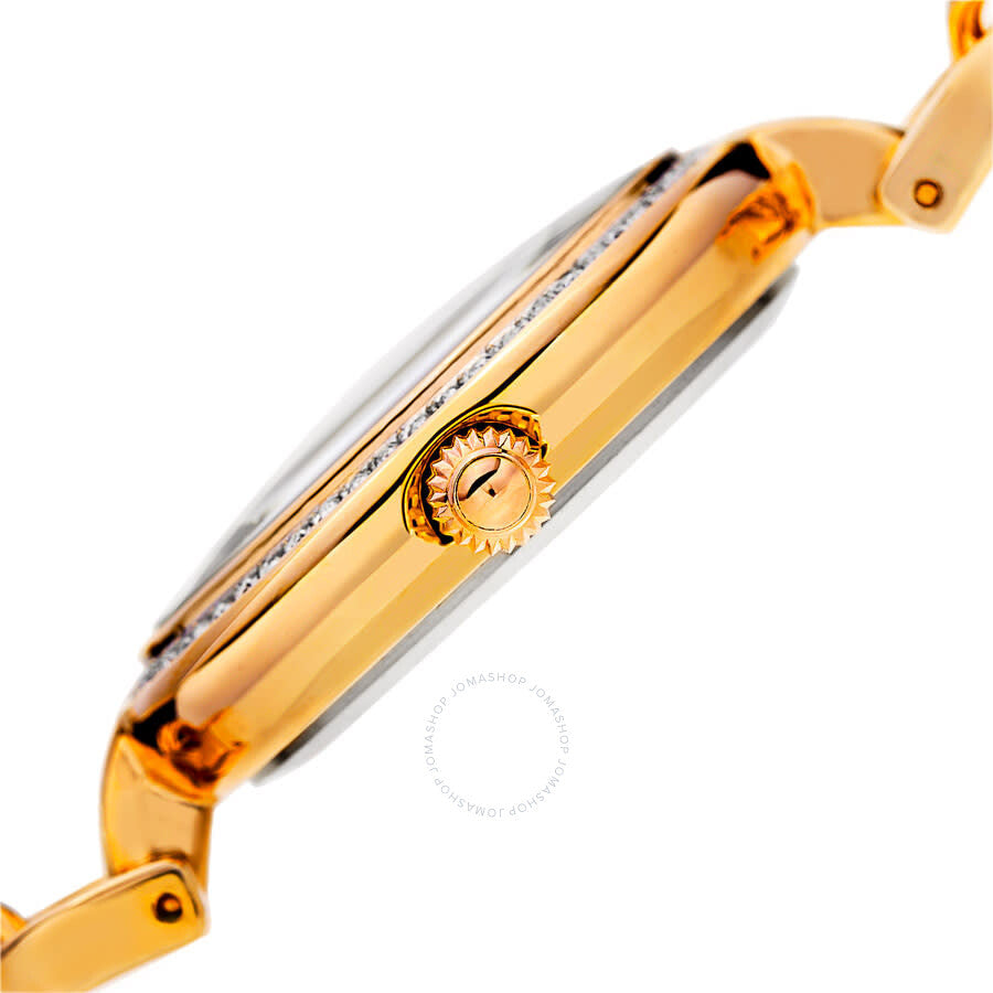 Akribos XXIV Ornate Quartz Diamond White Dial Ladies Watch P50140 - Dawson Watches #3