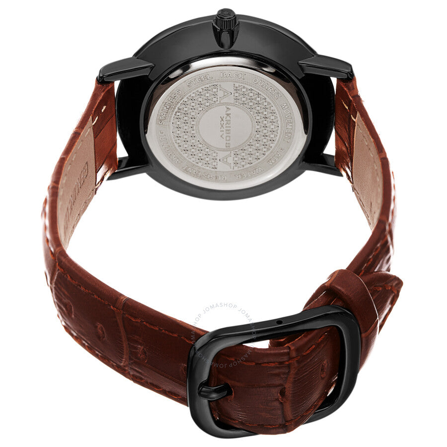 Akribos XXIV Quartz Black Dial Men's Watch AK1077BK - Dawson Watches #4