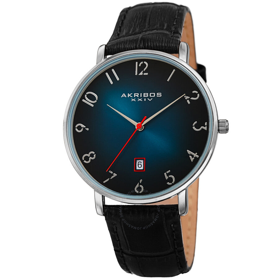 Akribos XXIV Quartz Blue Dial Men's Watch AK1077TQ - Dawson Watches