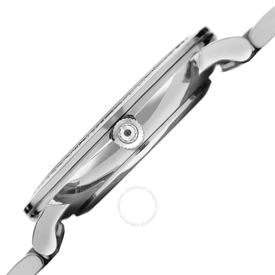 Akribos XXIV Quartz Crystal White Dial Ladies Watch AK1036SS - Dawson Watches #3