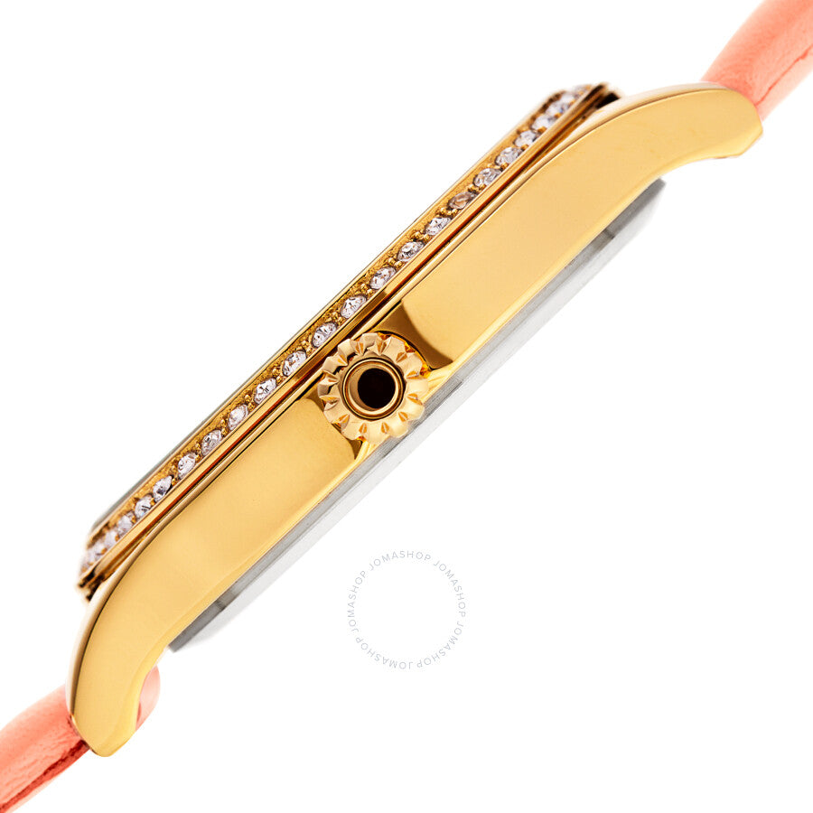 Akribos XXIV Quartz Diamond Crystal Silver Dial Ladies Watch AK1011PK - Dawson Watches #3