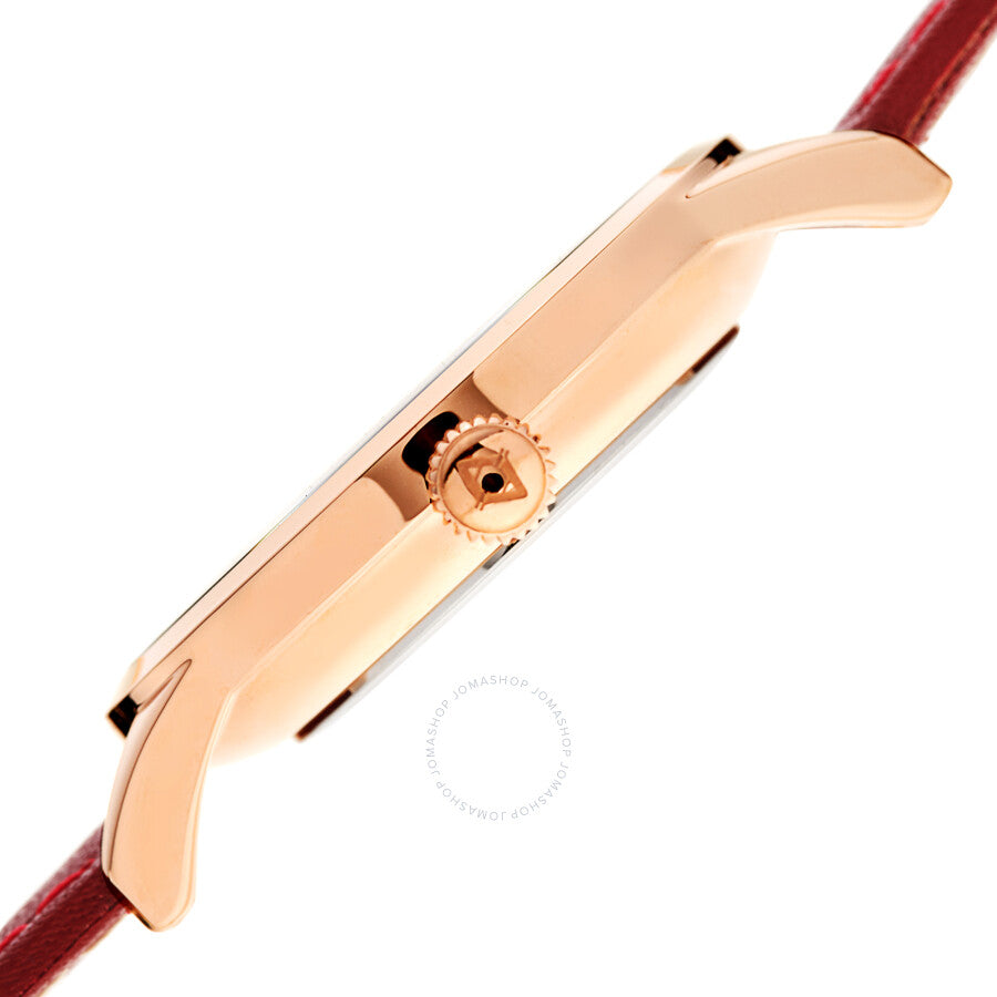 Akribos XXIV Quartz Diamond Red Dial Ladies Watch AK1047RD - Dawson Watches #3