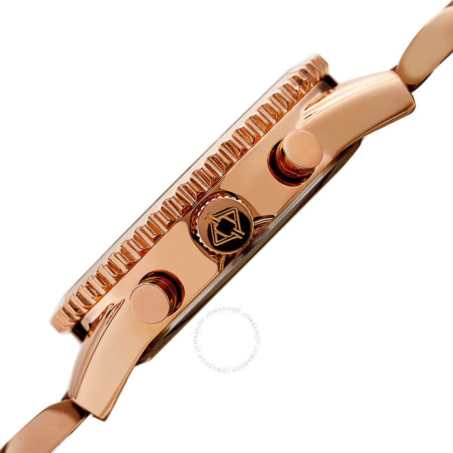Akribos XXIV Quartz Rose Gold Dial Ladies Watch AK1100RG - Dawson Watches #3