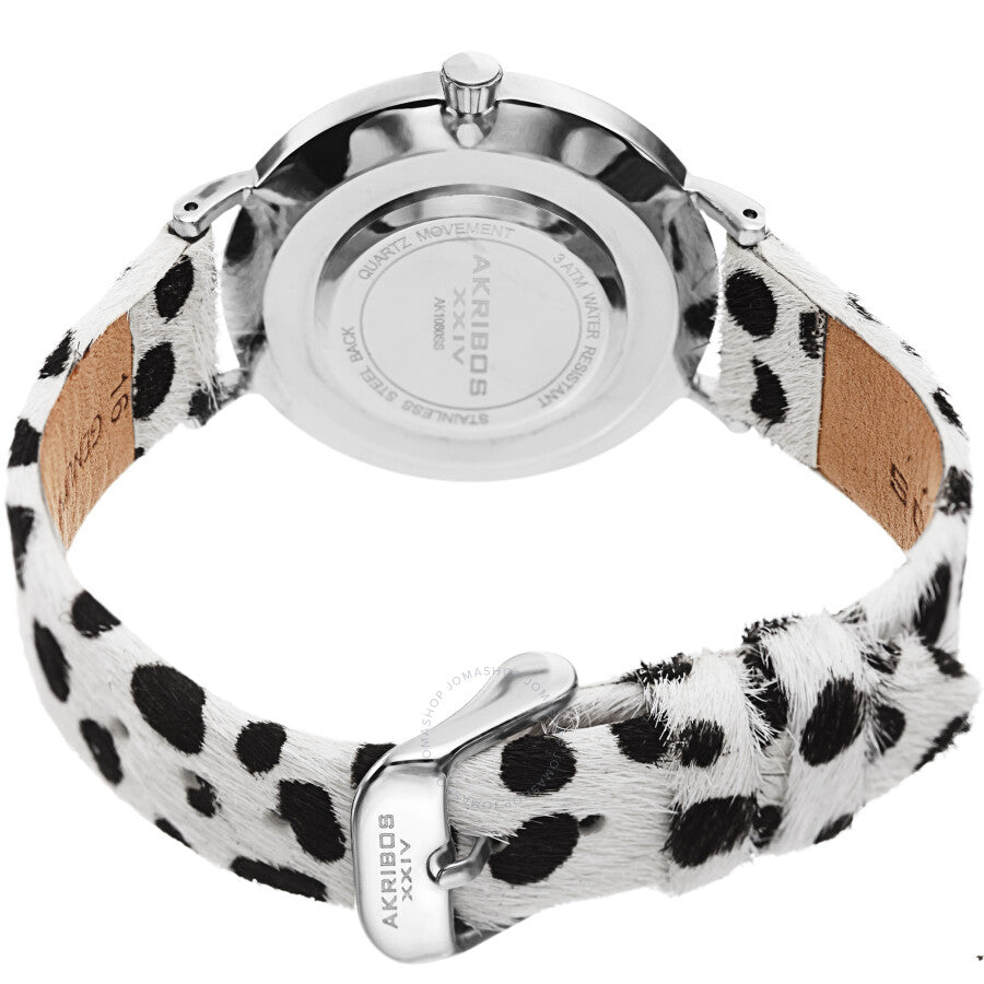 Akribos XXIV Quartz White Dial Ladies Watch AK1080SS - Dawson Watches #4