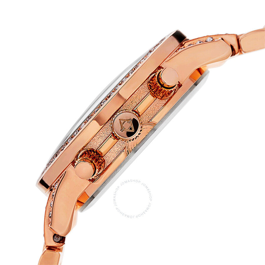 Akribos XXIV Rose Dial Rose Gold-tone Ladies Watch AK776RG - Dawson Watches #4