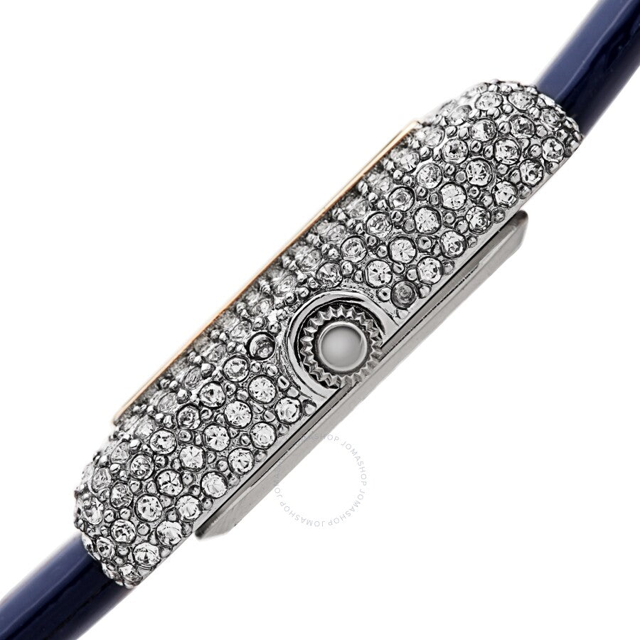 Akribos XXIV Quartz Crystal White Dial Ladies Watch AK1068BU - Dawson Watches #3