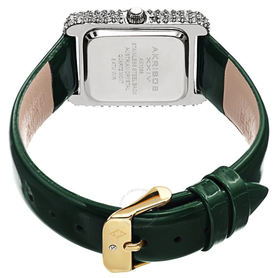 Akribos XXIV Quartz Crystal White Dial Ladies Watch AK1068GN - Dawson Watches #4