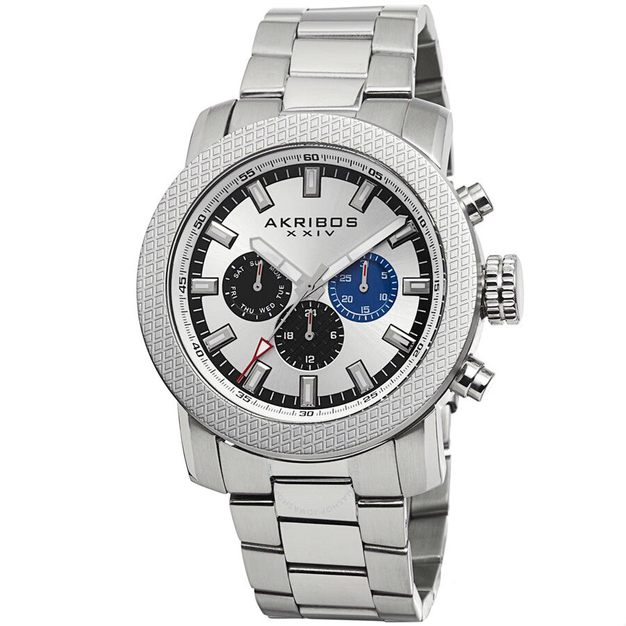 Akribos XXIV White Men's Watch AK684SS - Dawson Watches