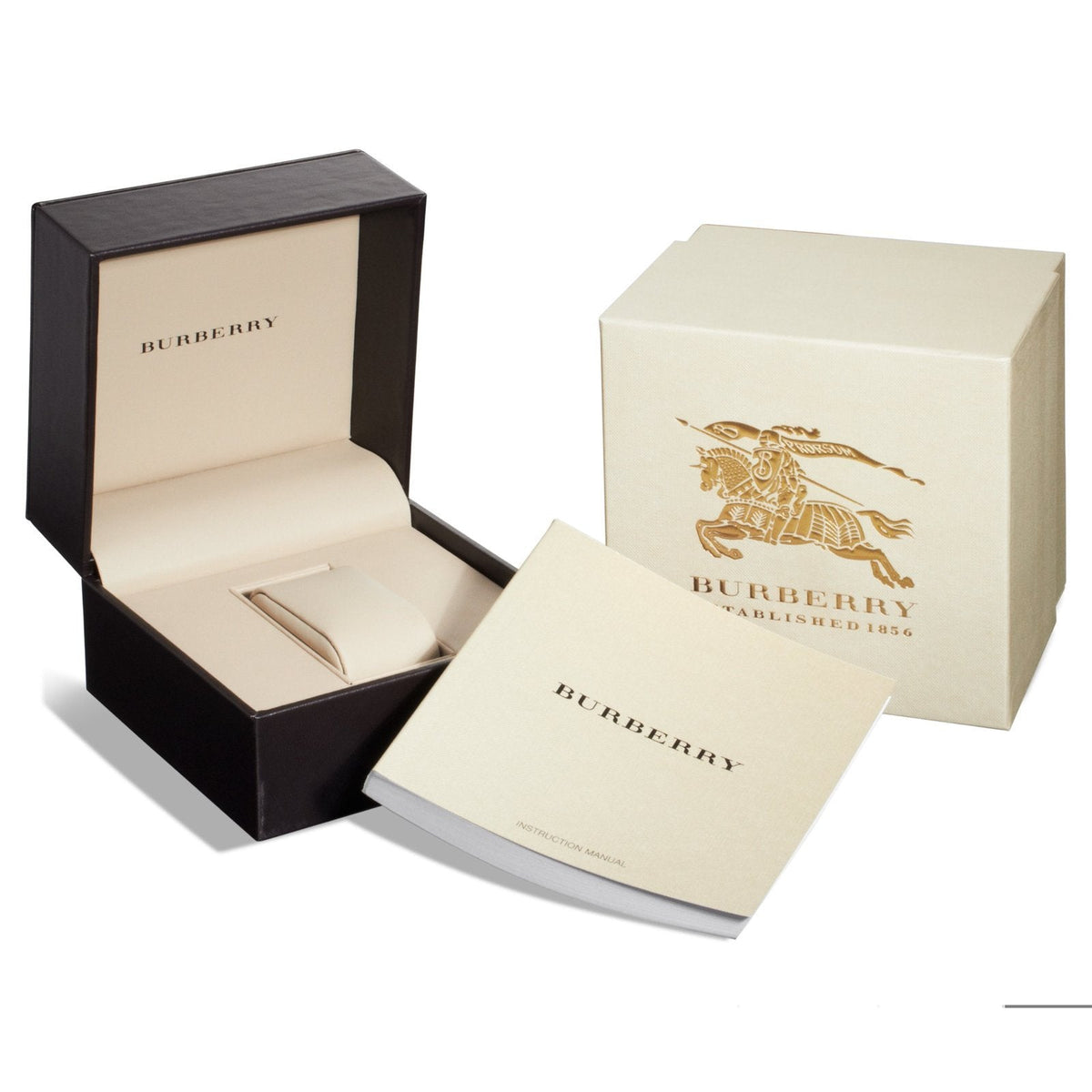 Burberry Brown Check Pattern Dial Rose Gold-plated Unisex Watch BU9005