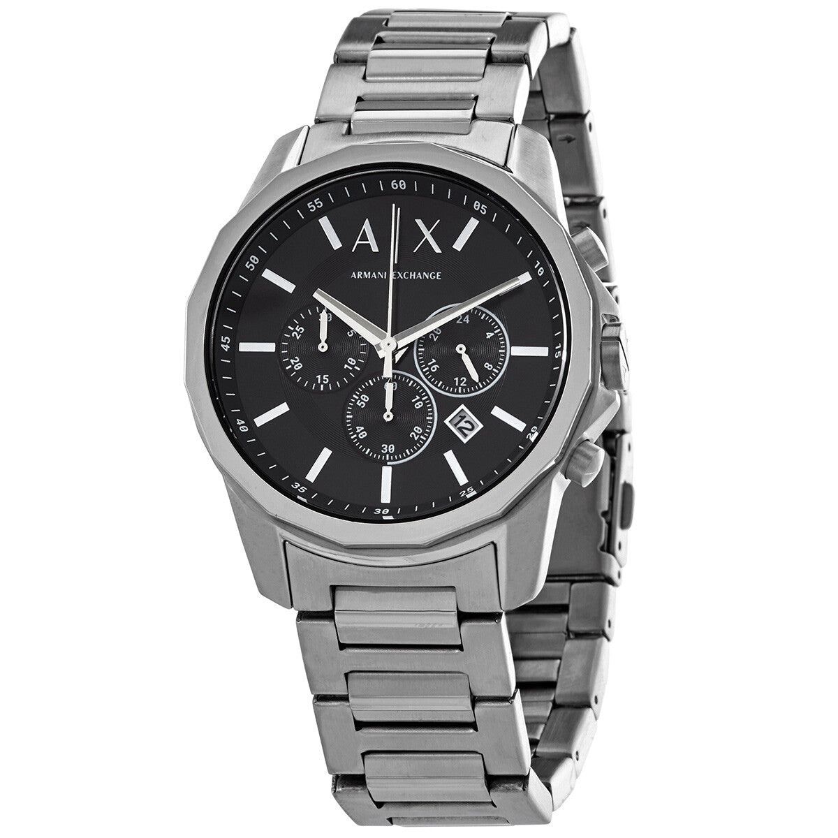 Armani Exchange Banks Chronograph Black Dial Men's Watch - AX1720