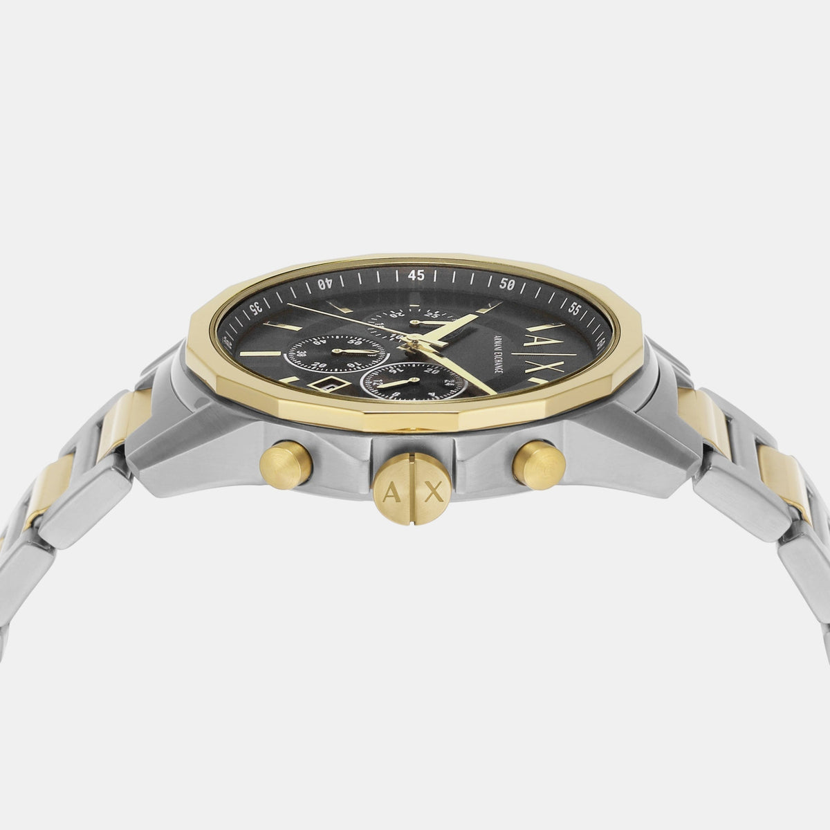 Armani Exchange Banks Chronograph Two-Tone Men's Watch - AX7148