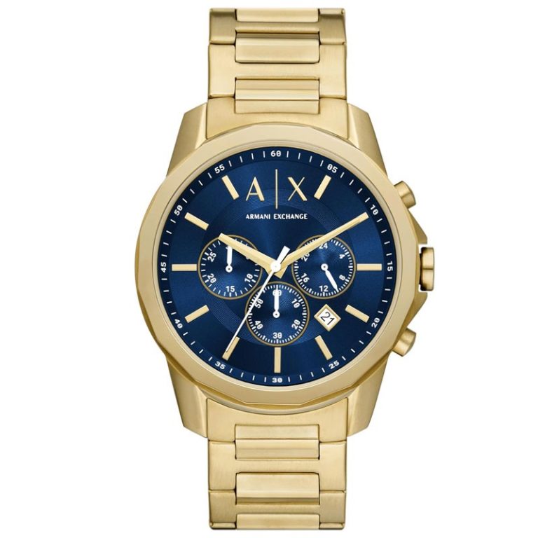 Armani Exchange Banks Chronograph Gold Men's Watch - AX7151
