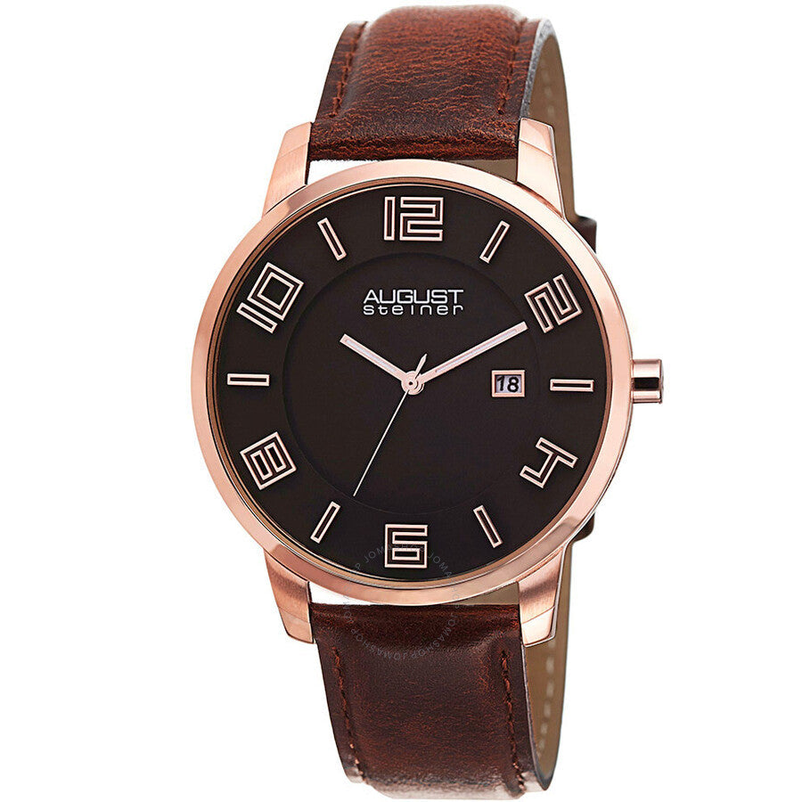August Steiner Black Men's Watch AS8108RG - Dawson Watches