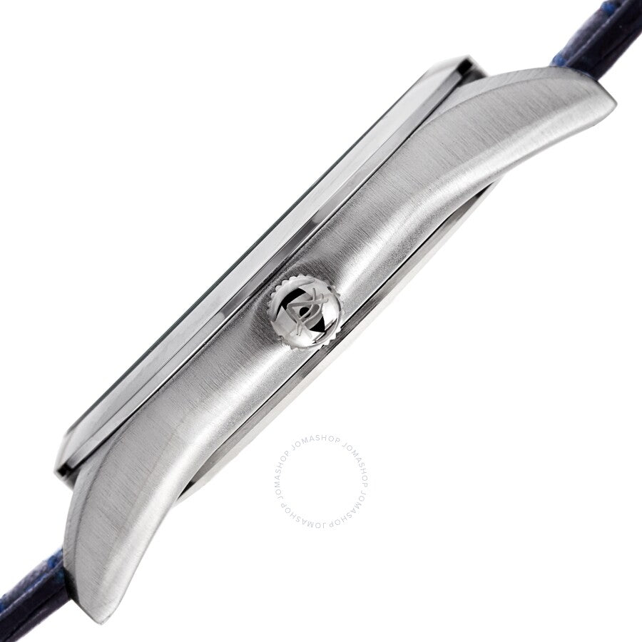 August Steiner Blue Dial Black Leather Men's Watch AS8243SSBU - Dawson Watches #3