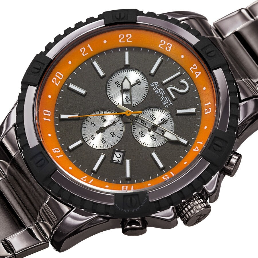 August Steiner Chronograph Quartz Grey Dial Men's Watch AS8229GNOR - Dawson Watches #2