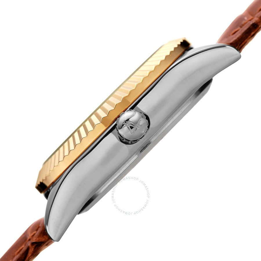August Steiner Quartz Diamond Gold Dial Ladies Watch AS8277TN - Dawson Watches #3