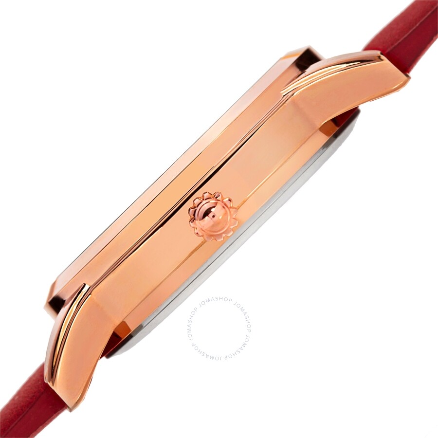 August Steiner Quartz Diamond Rose Gold Dial Ladies Watch AS8198RD - Dawson Watches #3