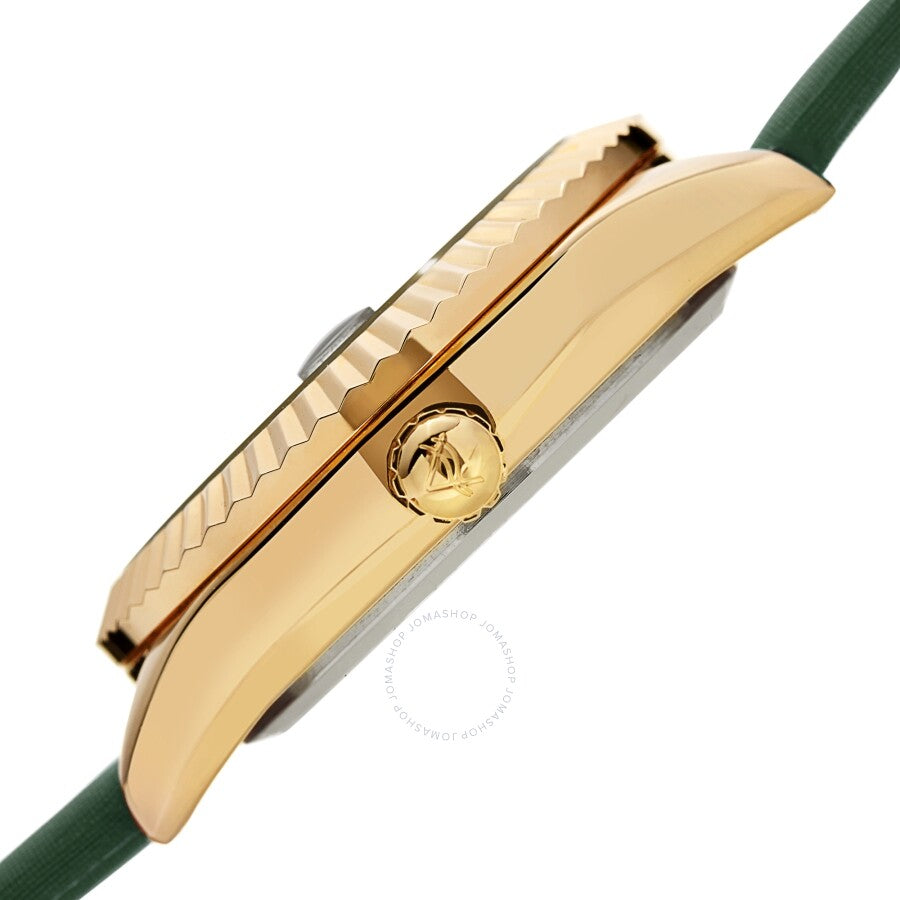August Steiner Quartz Green and Gold Dial Ladies Watch AS8275GN - Dawson Watches #3