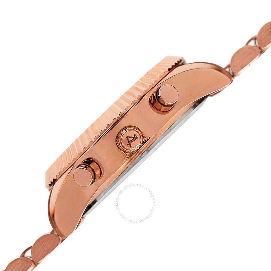 August Steiner Multi-Function Rose Dial Rose Gold-tone Ladies Watch AS8103RG - Dawson Watches #3
