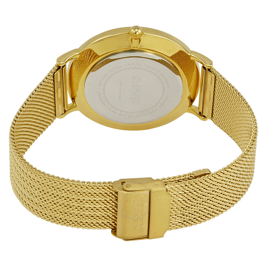 August Steiner Urbane Orange Dial Men's Watch AS8218YG - Dawson Watches #3