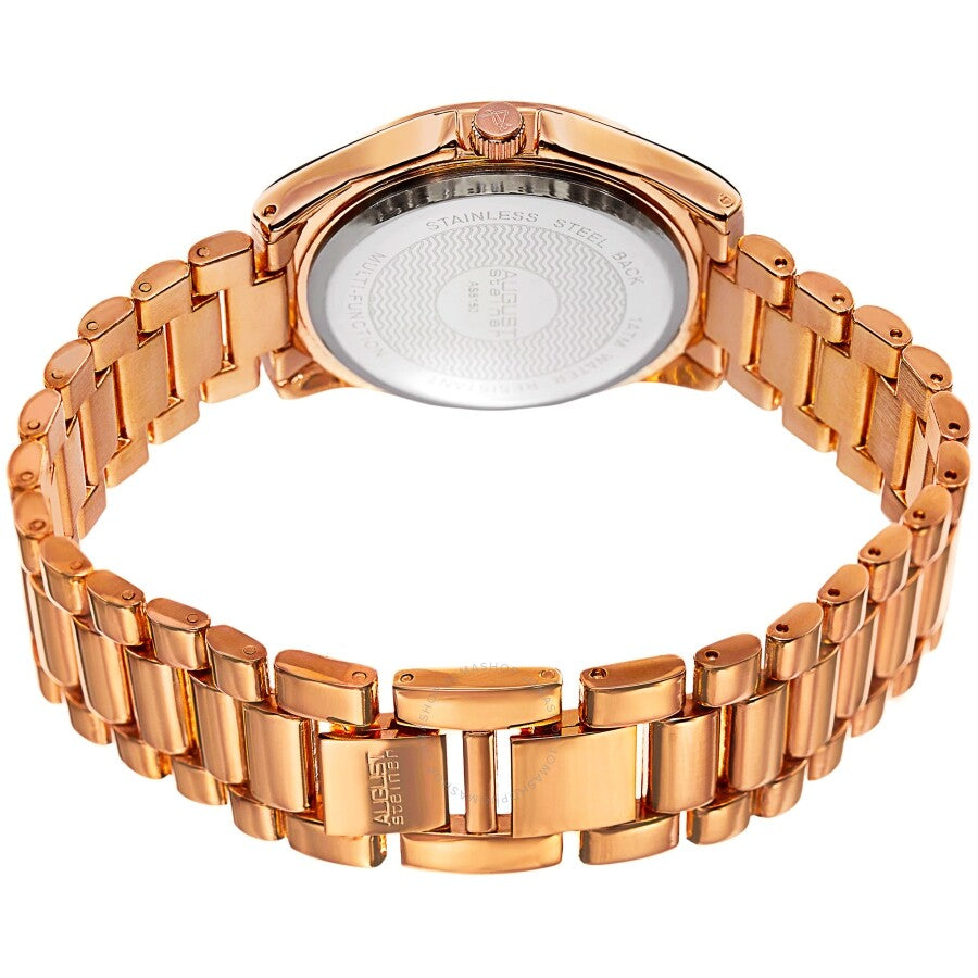 August Steiner Quartz Pink Dial Ladies Watch AS8150RG - Dawson Watches #4