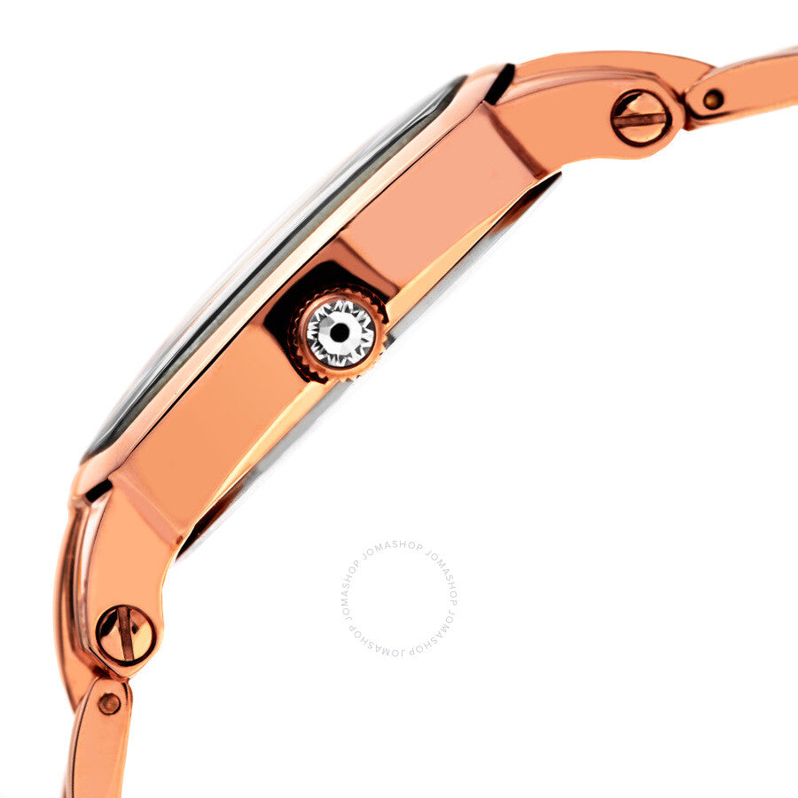 August Steiner Quartz Diamond Brown Dial Ladies Watch AS8193RGBR - Dawson Watches #3