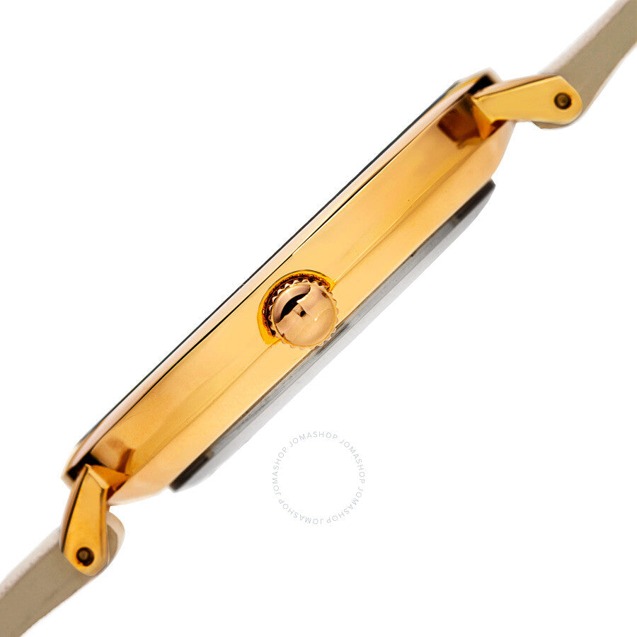 August Steiner Quartz White Dial Beige Leather Ladies Watch AS8187WTG - Dawson Watches #3