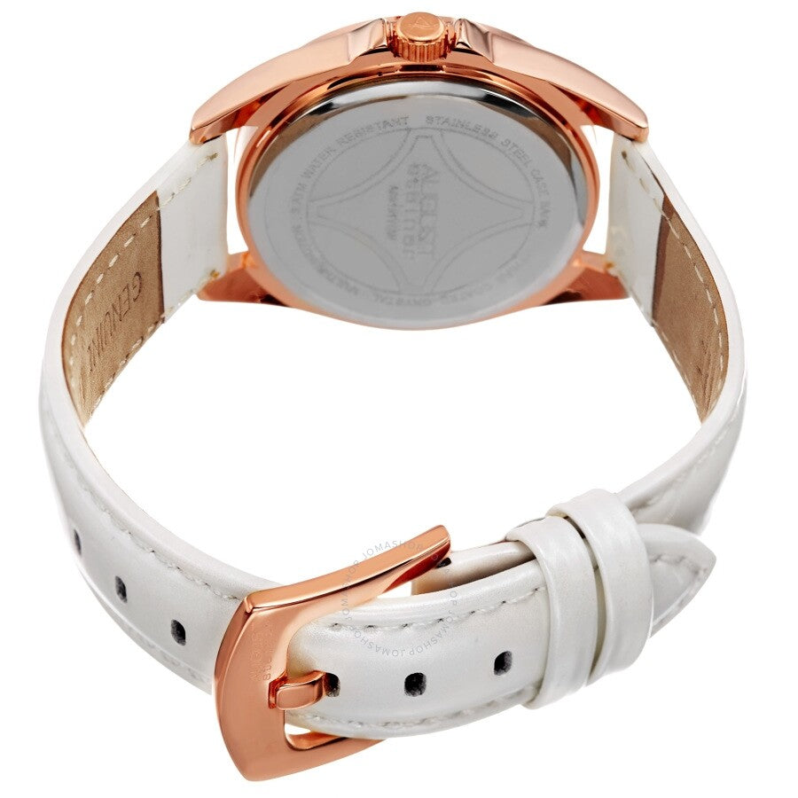August Steiner Quartz Silver Dial Ladies Watch AS8191WTR - Dawson Watches #4